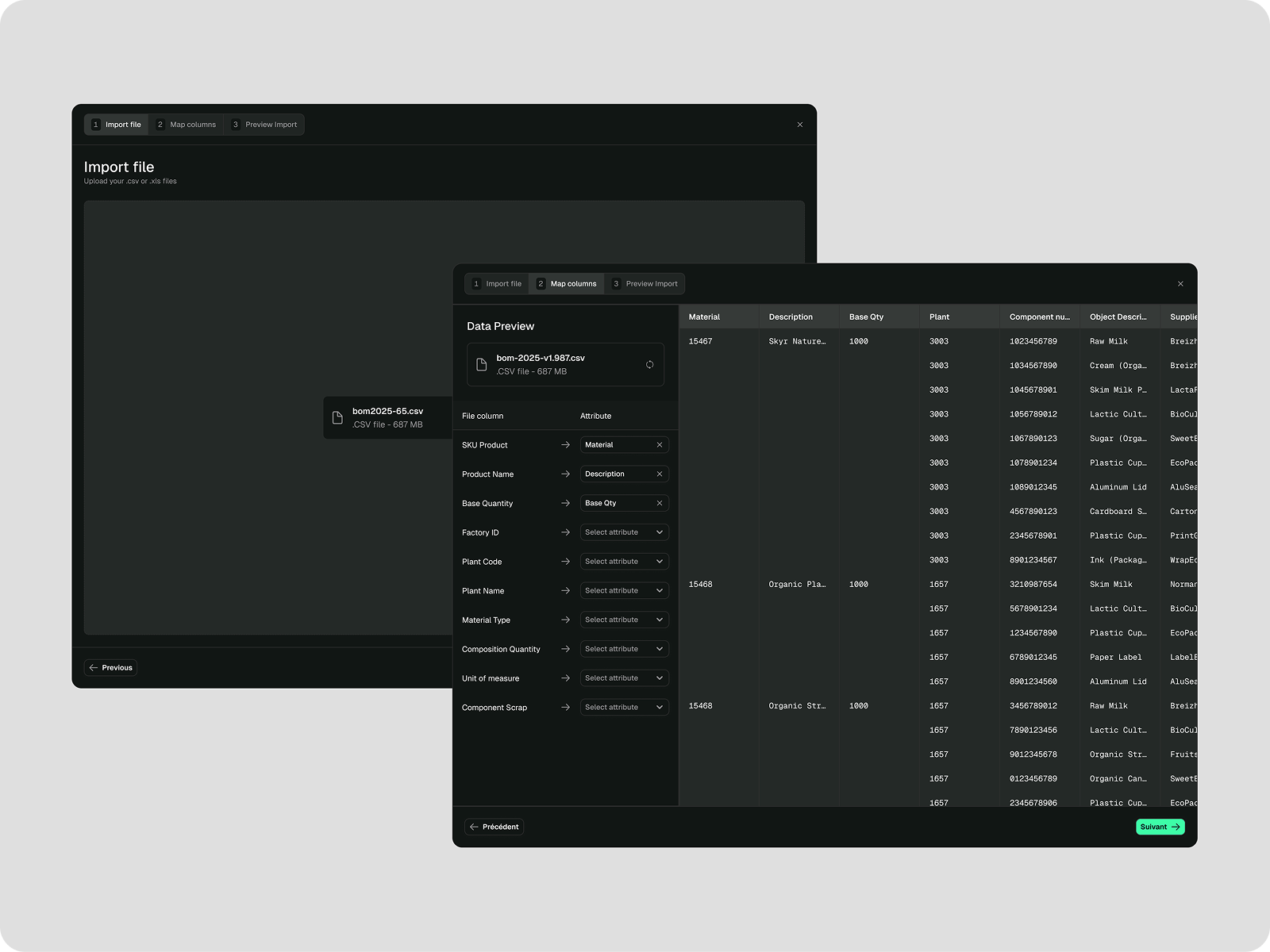 Integrate a file, see the impact immediately 1